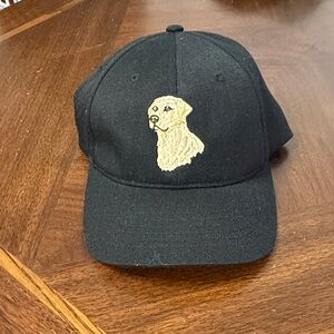 Columbia PHG Yellow Lab Embroidered Strap-Back Hat | Black